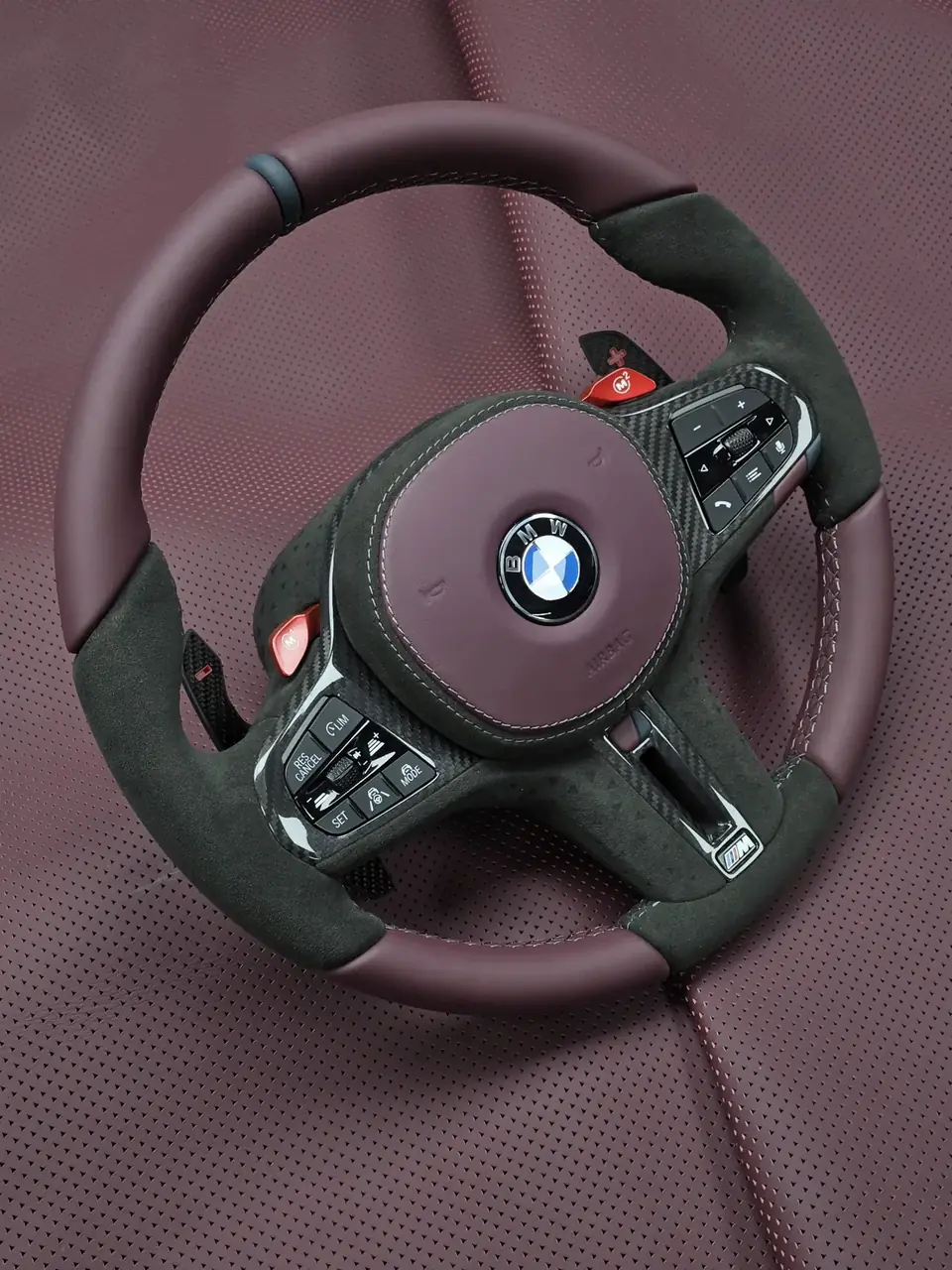 BMW steering wheel